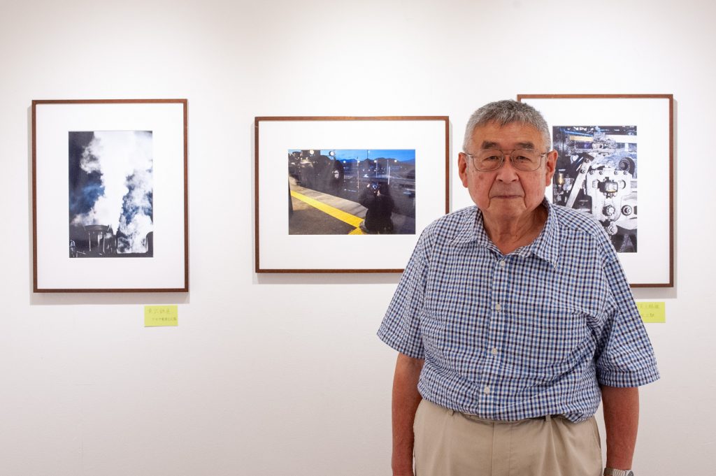 伊藤栄一写真展「夜の蒸気機関車」始まりました。